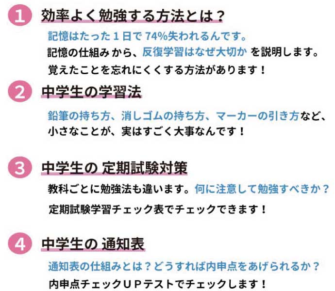 19年度 成績の上がる勉強法講座 名古屋 愛知の進学塾 学習塾 明倫ゼミナール